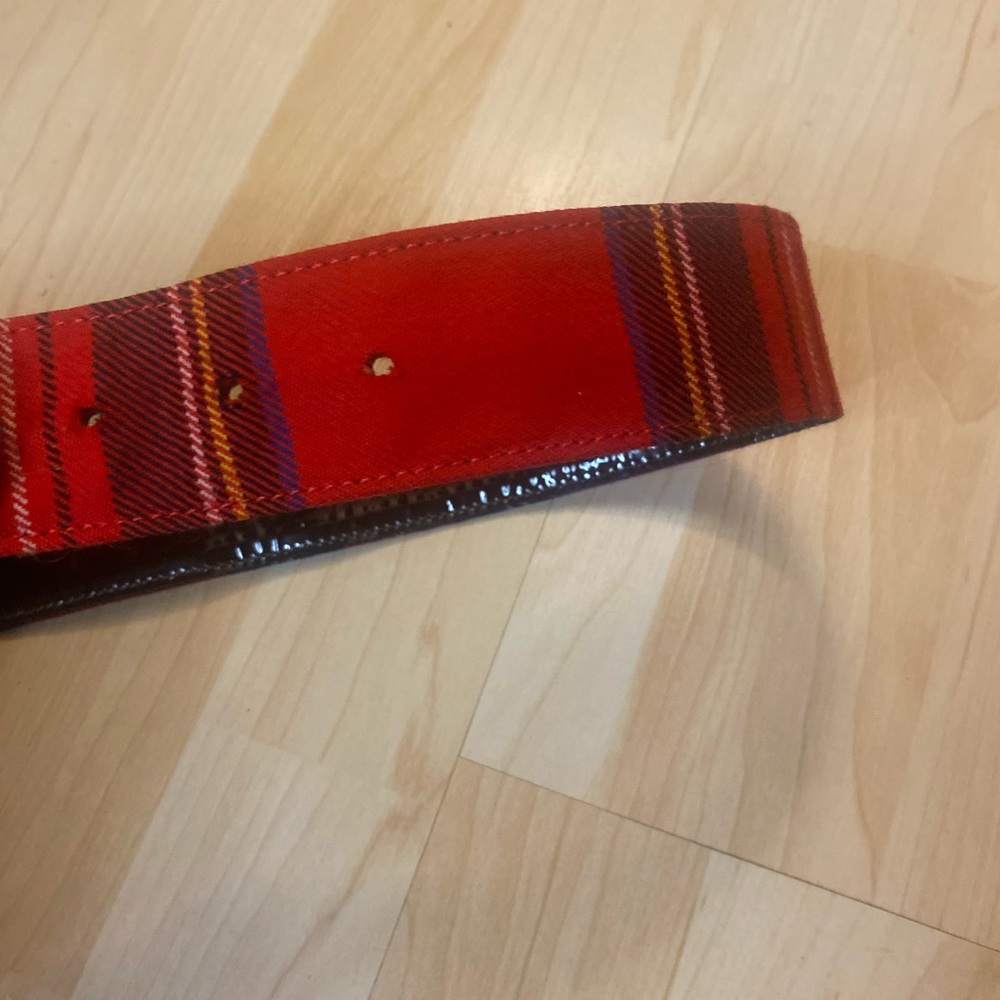 Dolce and Gabbana plaid belt - Picture 6 of 13
